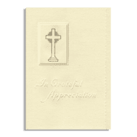 In Grateful Appreciation with Cross Side Fold