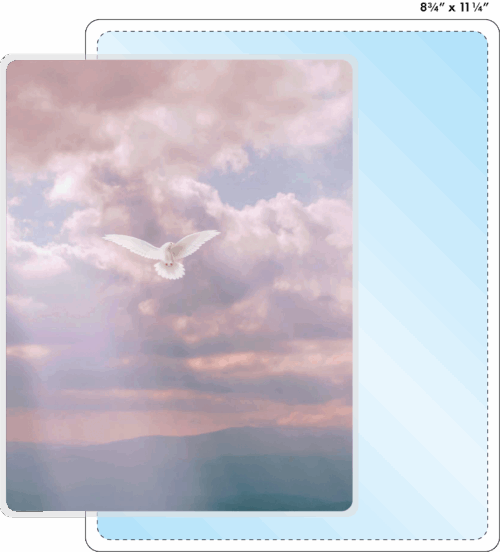 Letter Laminating Pouch