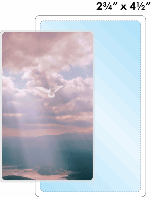 Prayer Card Laminating Pouch