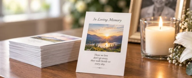 Funeral Prayer Cards - Preserving Memories & Offering Comfort